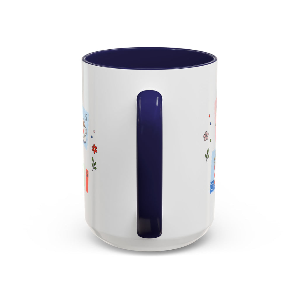 Venice Coffee Mug | Postage Stamp Collage Mug | Travel Souvenir Accent Cup 11oz 15oz