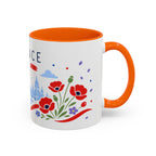 France Coffee Mug | Travel Souvenir Accent Mug | Country Gift Ceramic Cup 11oz 15oz