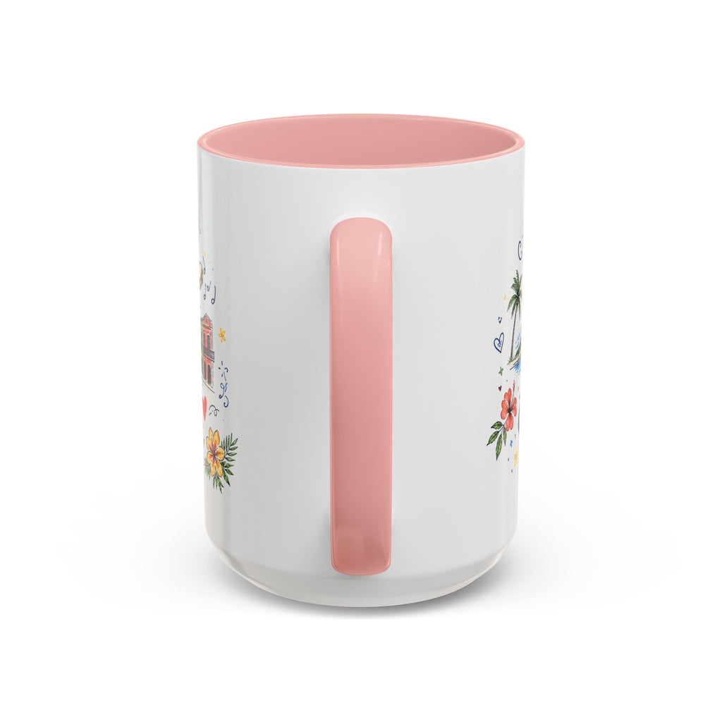 Rio de Janeiro Coffee Mug | Brazil Souvenir Travel Gift | Accent Color Ceramic 11oz 15oz