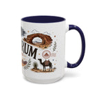 Wadi Rum Coffee Mug | Travel Destination Souvenir Gift | Accent Color Ceramic 11oz 15oz