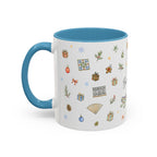 Barcelona Christmas Mug | Watercolor City Souvenir, Ceramic Coffee Cup (11oz/15oz)