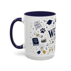 We Did It Class of 2026 Coffee Mug | Graduation Gift | Accent Color Ceramic 11oz 15oz