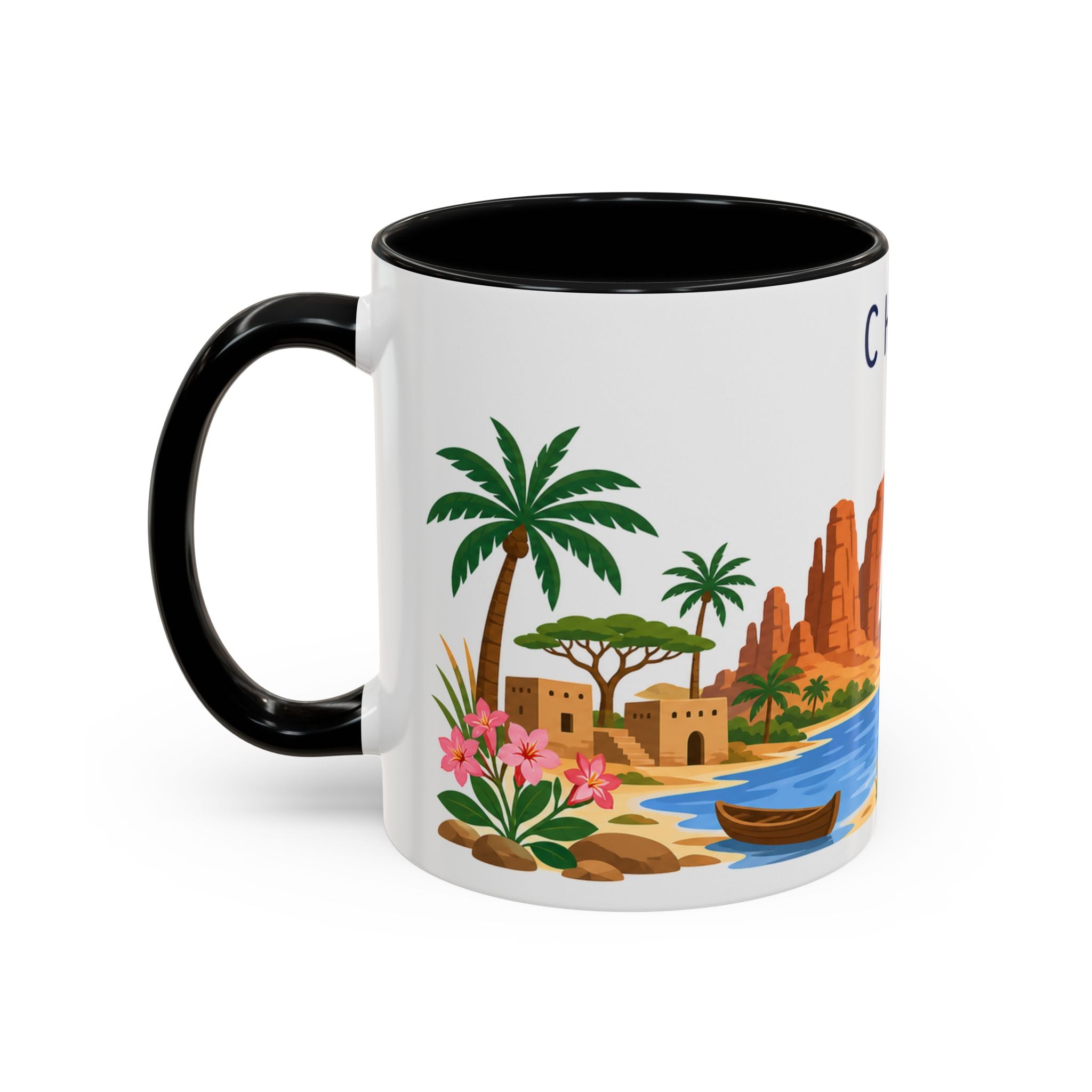 Chad Coffee Mug | Travel Souvenir Accent Mug | Country Gift Ceramic Cup 11oz 15oz