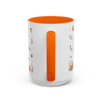 Halloween Party Mug | Ghost Black Cat Candy Watercolor Gift | Accent Cup 11oz 15oz