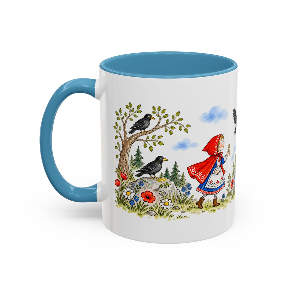 The Seven Ravens Mug | Storybook Fairy Tale Accent Coffee Mug | EveryLegend