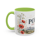 Poland Home Country Mug | Moving Away Gift | Long Distance Friendship | 11 oz 15 oz Accent Mug