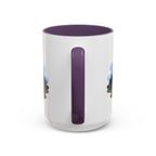 Lassen Volcanic National Park Coffee Mug | Solid Color Block Park Souvenir | 11oz 15oz Accent Mug