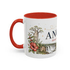 Angola Home Country Mug | Moving Away Gift | Long Distance Friendship | 11 oz 15 oz Accent Mug