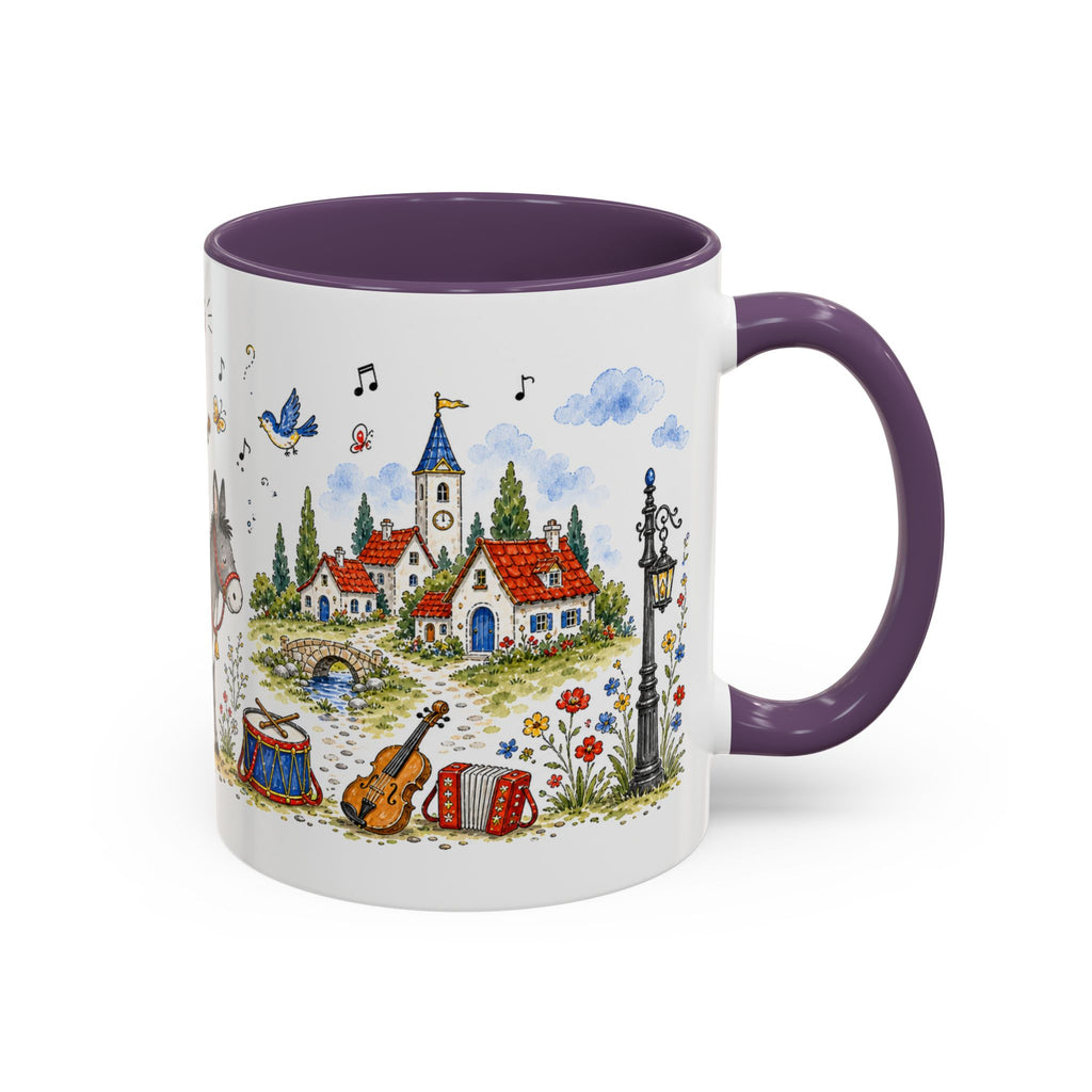 Bremen Town Musicians Mug | Storybook Accent Coffee Mug | EveryLegend