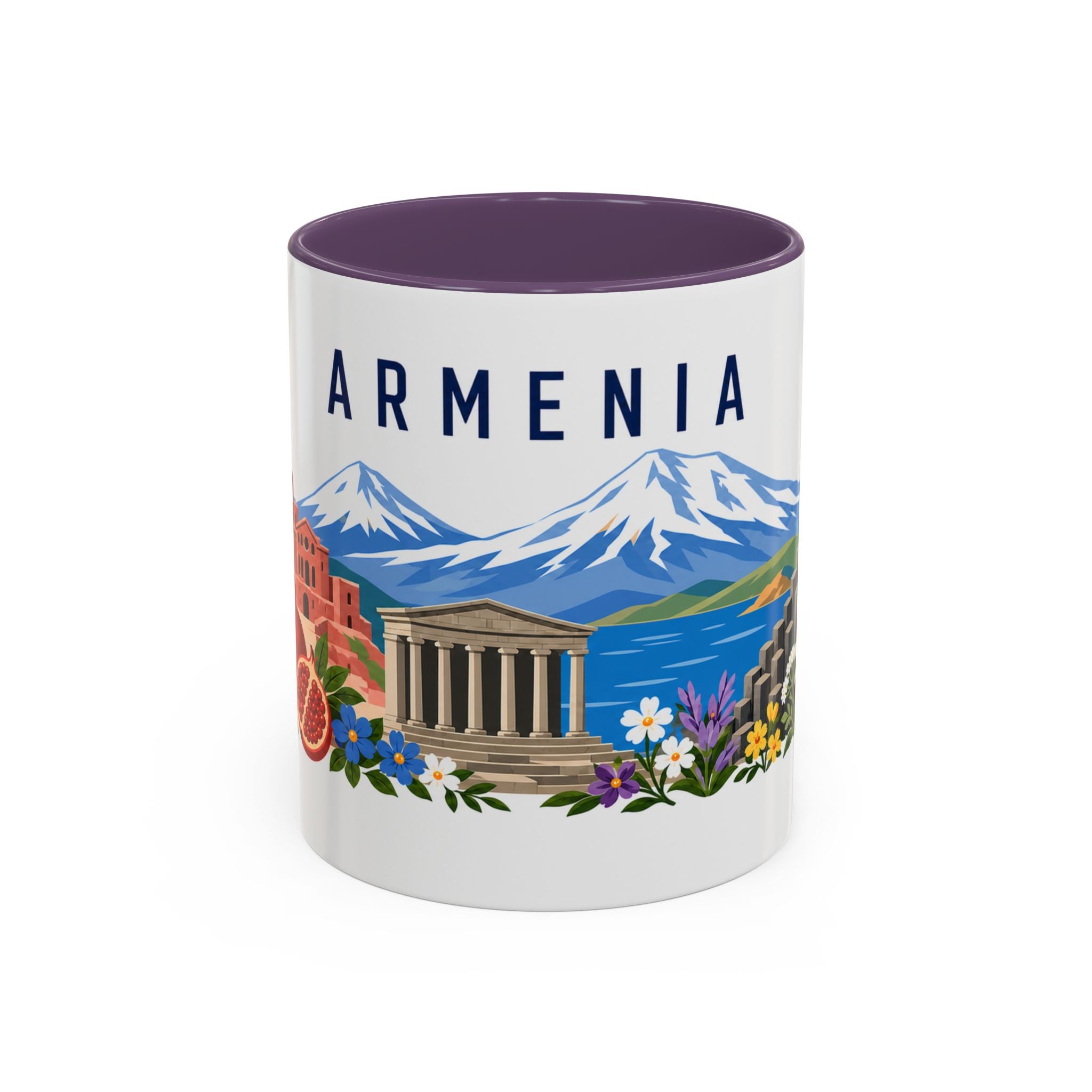 Armenia Coffee Mug | Travel Souvenir Accent Mug | Country Gift Ceramic Cup 11oz 15oz