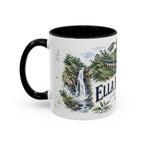 Ella Highlands Mug, Sri Lanka Travel Souvenir, Bucket List Gift, Accent Ceramic Coffee Mug 11oz 15oz
