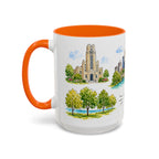 Tulsa Illustrated Travel Mug | City Souvenir Accent Coffee Mug | 11oz 15oz Ceramic Cup