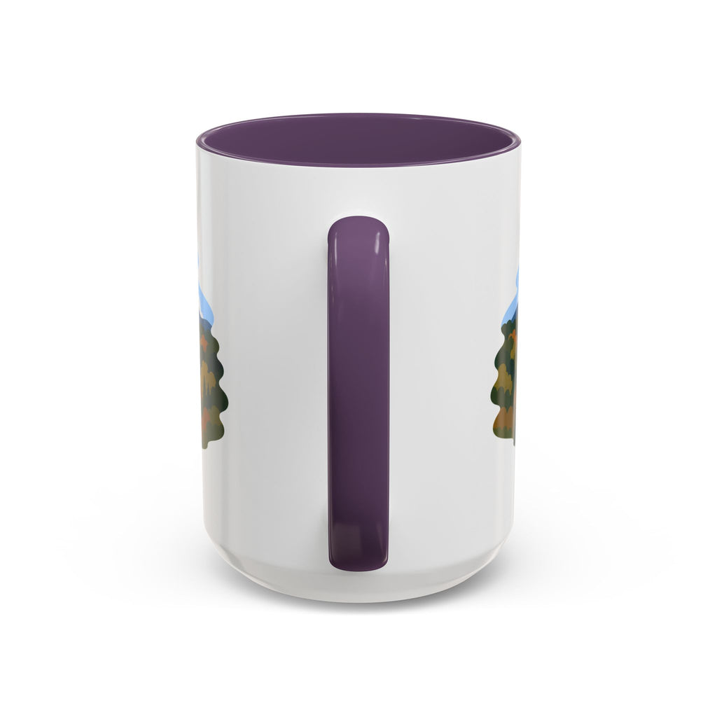 New River Gorge National Park and Preserve Coffee Mug | Solid Color Block Park Souvenir | 11oz 15oz Accent Mug