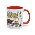 Vienna Travel Mug | European City Souvenir Accent Coffee Mug | 11oz 15oz Ceramic Cup