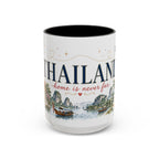 Thailand Home Country Mug | Moving Away Gift | Long Distance Friendship | 11 oz 15 oz Accent Mug