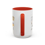 Death Valley National Park Coffee Mug | California Desert Hiking Camping Gift | Accent Color Ceramic 11oz 15oz