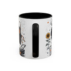 Grill Master Coffee Mug | Father's Day Gift for Dad | Accent Color Ceramic 11oz 15oz