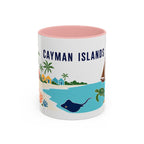 Cayman Islands Coffee Mug | Travel Souvenir Accent Mug | Country Gift Ceramic Cup 11oz 15oz