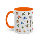 Porto Christmas Mug | Watercolor City Souvenir, Travel Gift (11oz/15oz)
