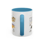Death Valley National Park Coffee Mug | California Desert Hiking Camping Gift | Accent Color Ceramic 11oz 15oz