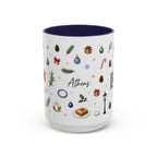 Athens Christmas Mug | Watercolor City Souvenir, Travel Gift (11oz/15oz)