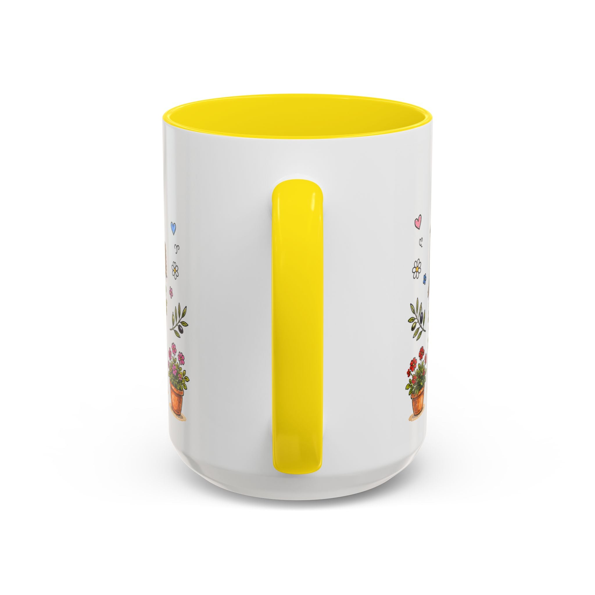 Alberobello Illustrated Travel Mug | Italy Souvenir Accent Coffee Mug | 11oz 15oz Ceramic Cup