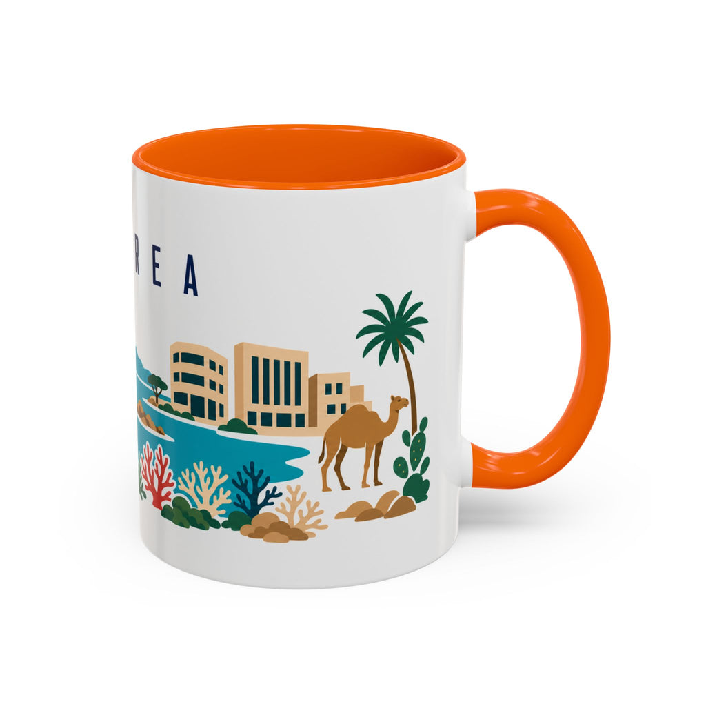 Eritrea Coffee Mug | Travel Souvenir Accent Mug | Country Gift Ceramic Cup 11oz 15oz