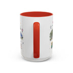 Bangalore Coffee Mug | India Souvenir Travel Gift | Accent Color Ceramic 11oz 15oz
