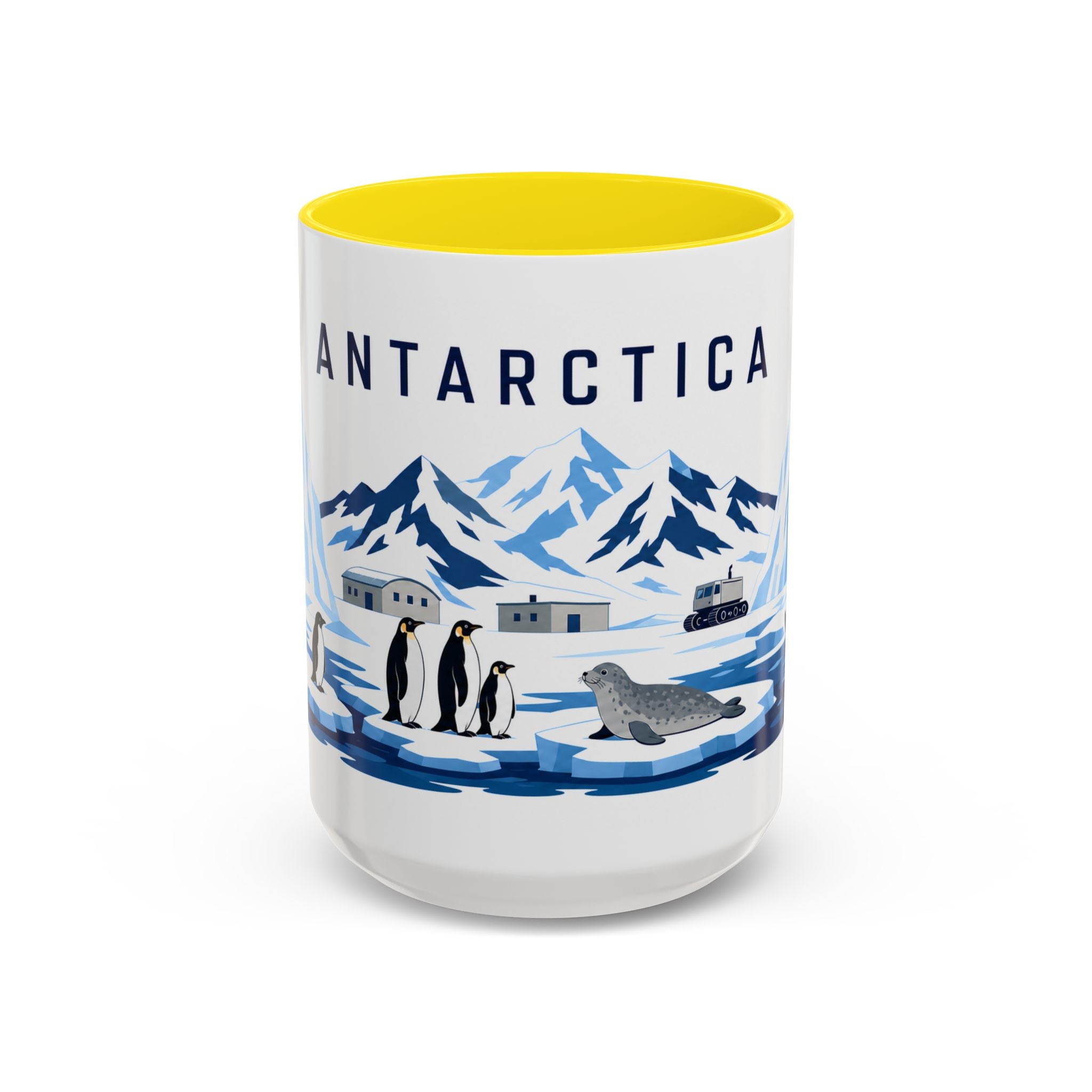 Antarctica Coffee Mug | Travel Souvenir Accent Mug | Country Gift Ceramic Cup 11oz 15oz