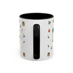 Los Angeles Christmas Mug | Watercolor City Souvenir | Ceramic Coffee Cup (11oz or 15oz)