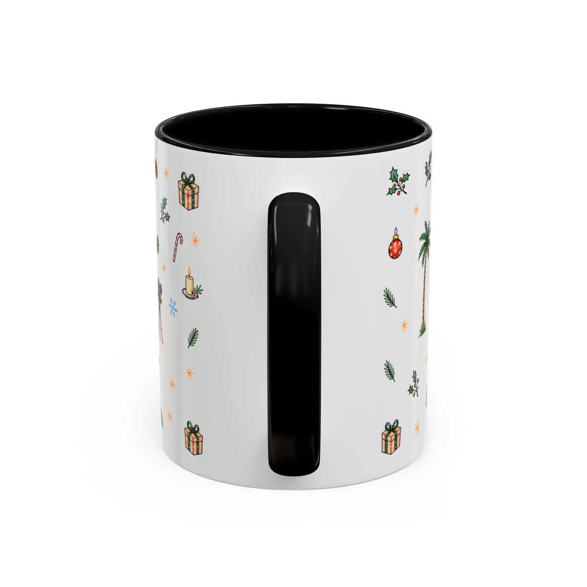 Los Angeles Christmas Mug | Watercolor City Souvenir | Ceramic Coffee Cup (11oz or 15oz)