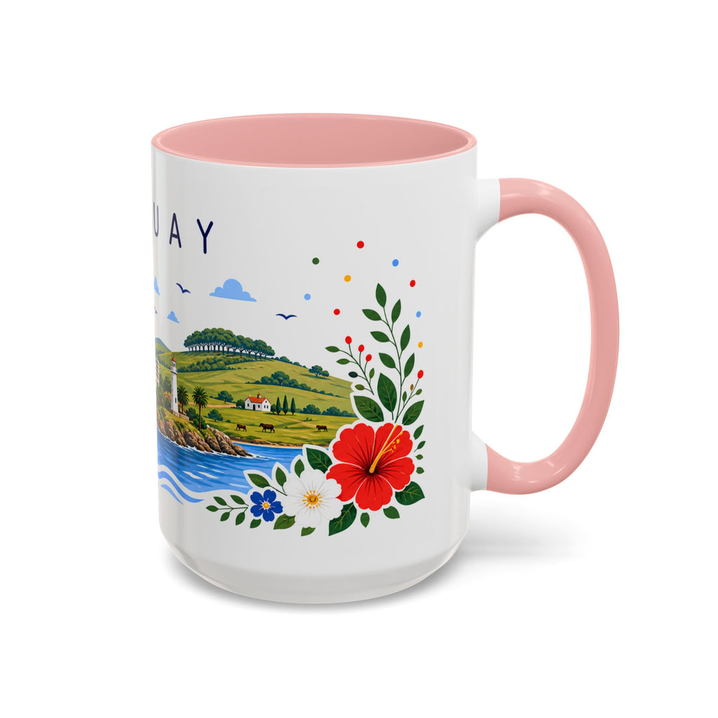 Uruguay Coffee Mug | Travel Souvenir Accent Mug | Place Gift Ceramic Cup 11oz 15oz