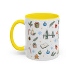 Portland Christmas Watercolor Mug | City Souvenir Coffee Cup (11oz 15oz)