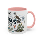 Galapagos Islands Coffee Mug | Travel Destination Souvenir Gift | Accent Color Ceramic 11oz 15oz
