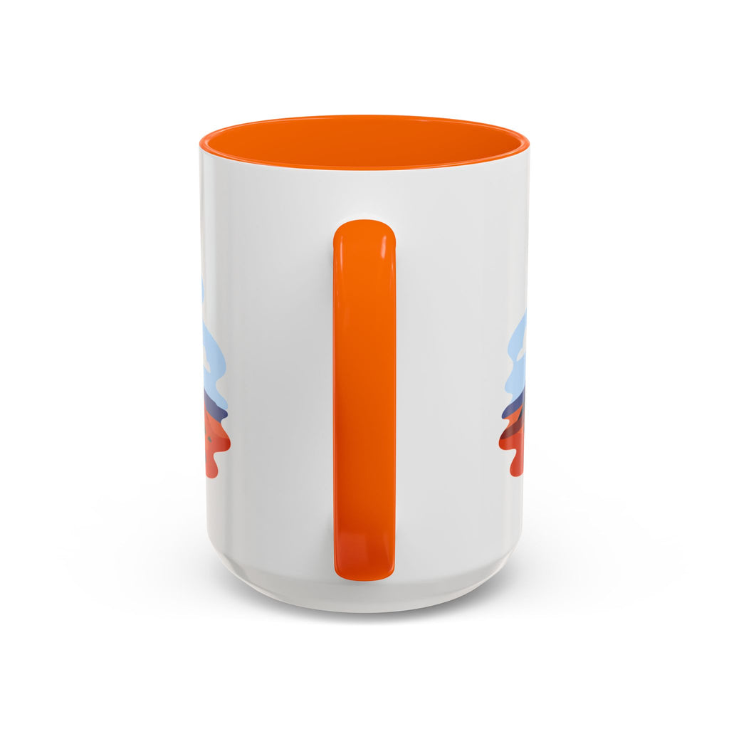 Monument Valley Coffee Mug | Travel Destination Souvenir Gift | Accent Color Ceramic 11oz 15oz
