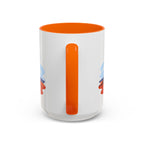 Monument Valley Coffee Mug | Travel Destination Souvenir Gift | Accent Color Ceramic 11oz 15oz
