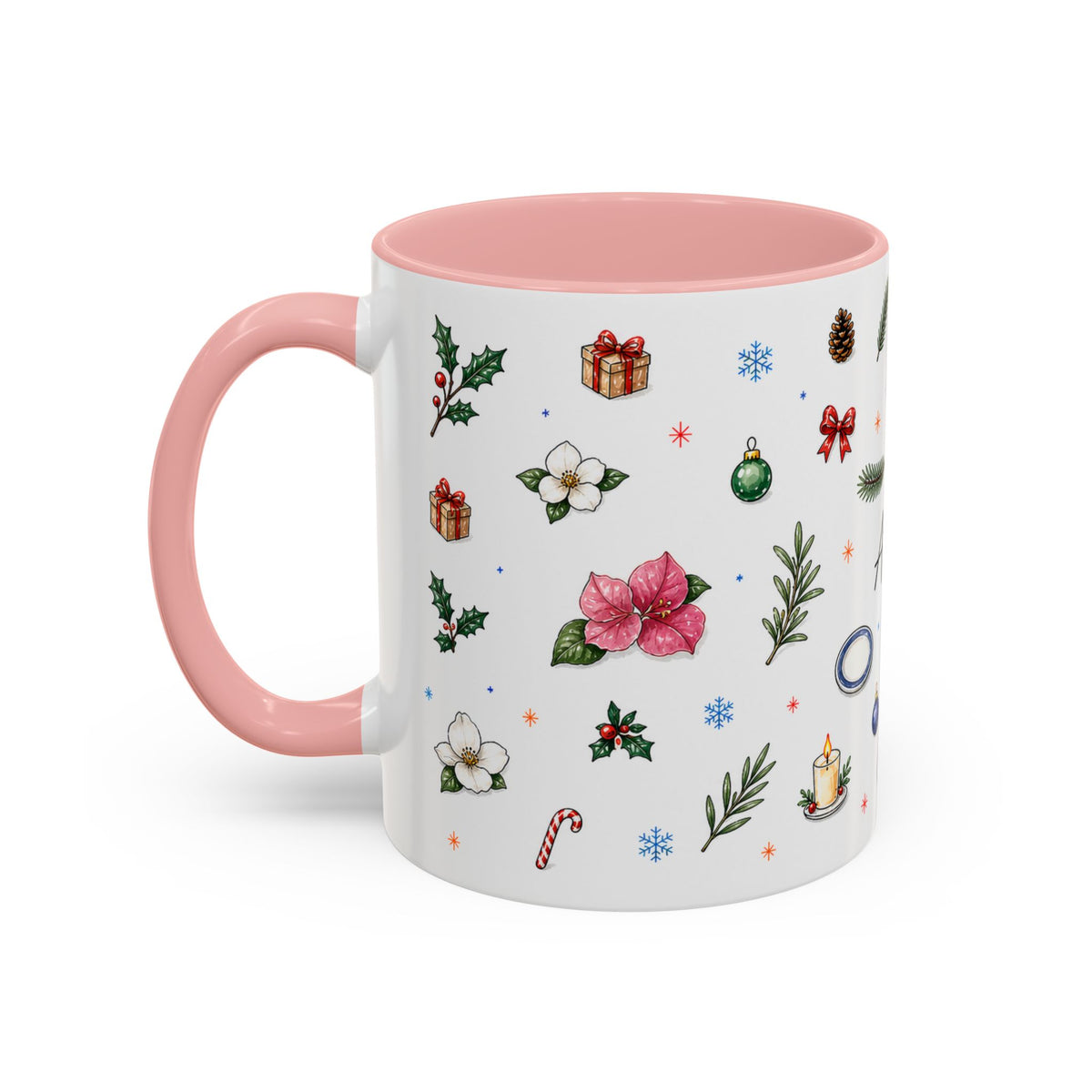 Athens Christmas Mug | Watercolor City Souvenir, Travel Gift (11oz/15oz)