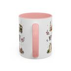Lahore Coffee Mug | Pakistan Souvenir Travel Gift | Accent Color Ceramic 11oz 15oz
