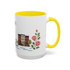 New York Coffee Mug | United States Travel Souvenir | Porcelain Decal City Gift | 11oz 15oz Accent Mug