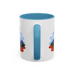 Lofoten Islands Coffee Mug | Travel Destination Souvenir Gift | Accent Color Ceramic 11oz 15oz