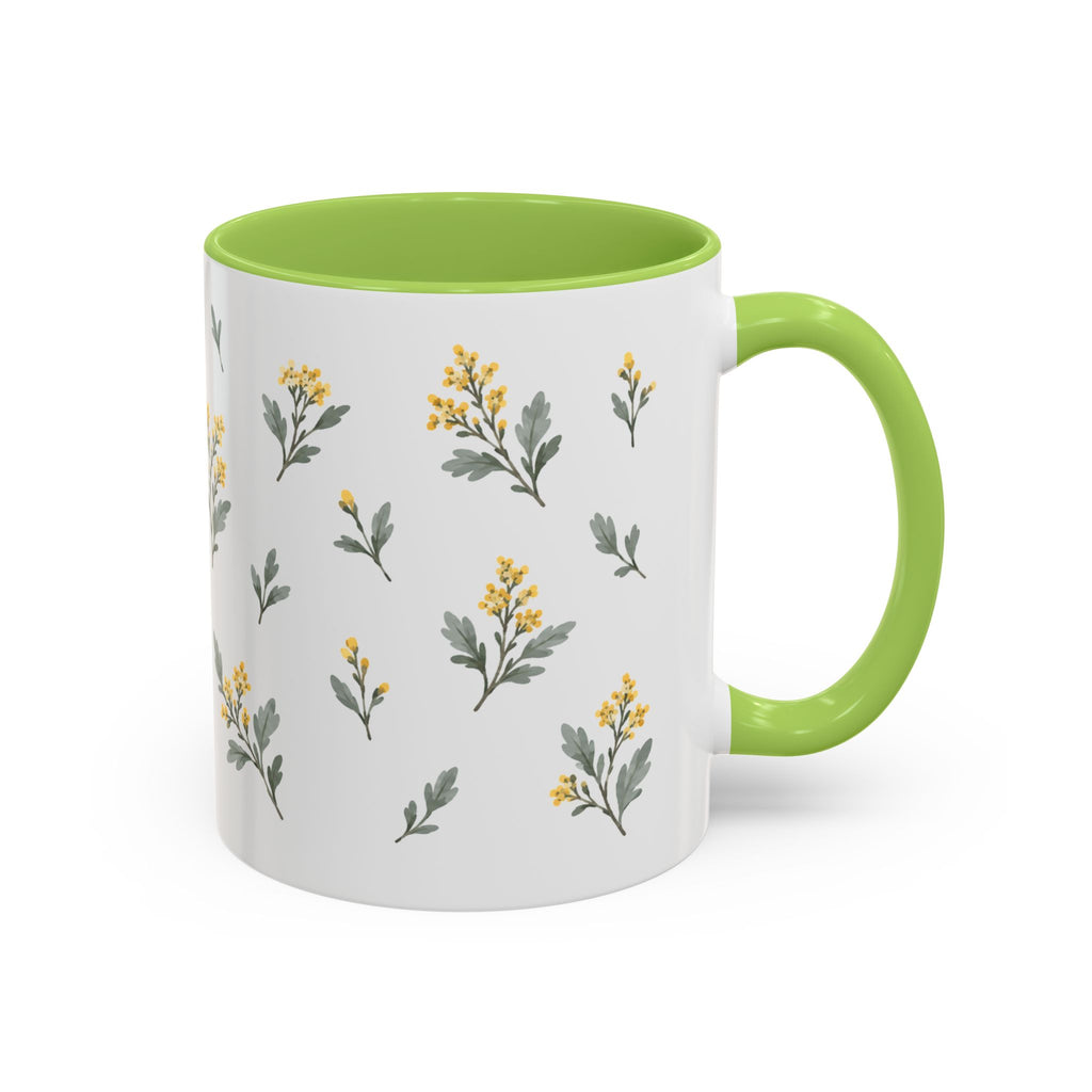 Nevada Sagebrush Mug, State Flower Floral Coffee Cup, 11oz Botanical Gift