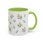 Nevada Sagebrush Mug, State Flower Floral Coffee Cup, 11oz Botanical Gift