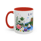 Sri Lanka Coffee Mug | Travel Souvenir Accent Mug | Place Gift Ceramic Cup 11oz 15oz