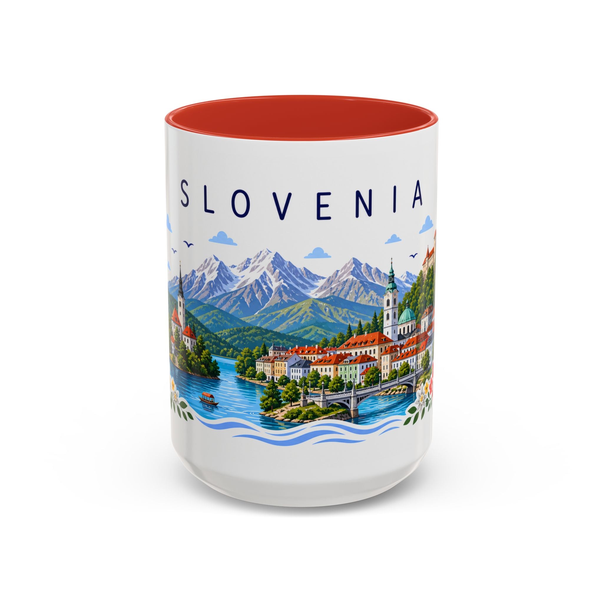 Slovenia Coffee Mug | Travel Souvenir Accent Mug | Place Gift Ceramic Cup 11oz 15oz