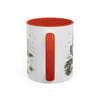 Houston Coffee Mug | Texas Souvenir City Gift | Accent Color Ceramic 11oz 15oz