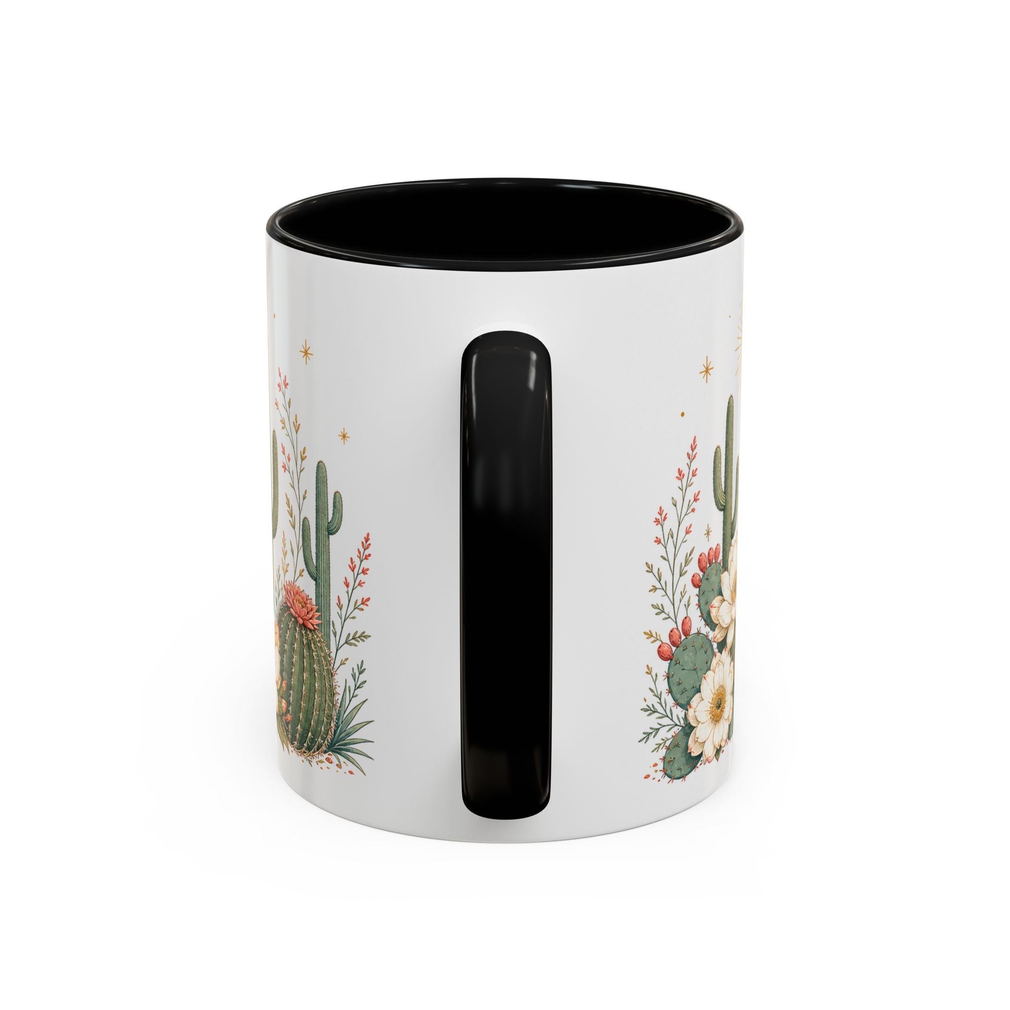 Arizona State Map Mug | Desert Landscape, Botanical Accents, Homesick Gift