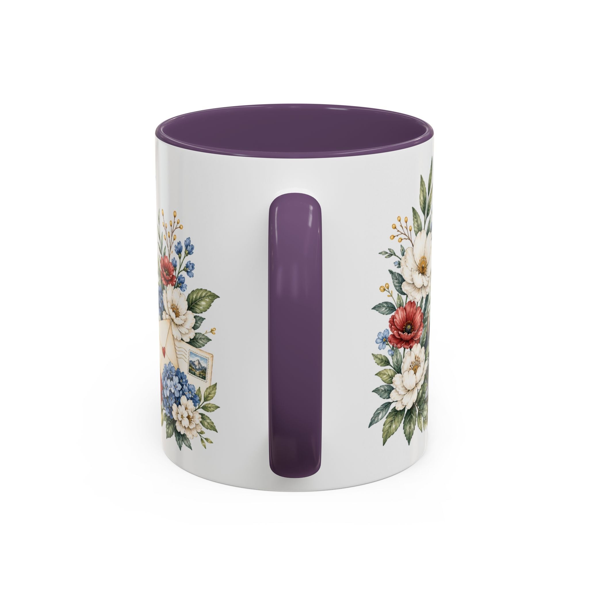 USA Home Country Mug | Moving Away Gift | Long Distance Friendship | 11 oz 15 oz Accent Mug