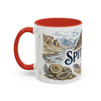 Spiti Valley Mug, India Travel Souvenir, Bucket List Gift, Accent Ceramic Coffee Mug 11oz 15oz