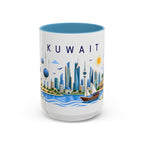 Kuwait Coffee Mug | Travel Souvenir Accent Mug | Place Gift Ceramic Cup 11oz 15oz