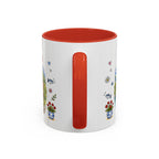 Reine Illustrated Travel Mug | Norway Souvenir Accent Coffee Mug | 11oz 15oz Ceramic Cup